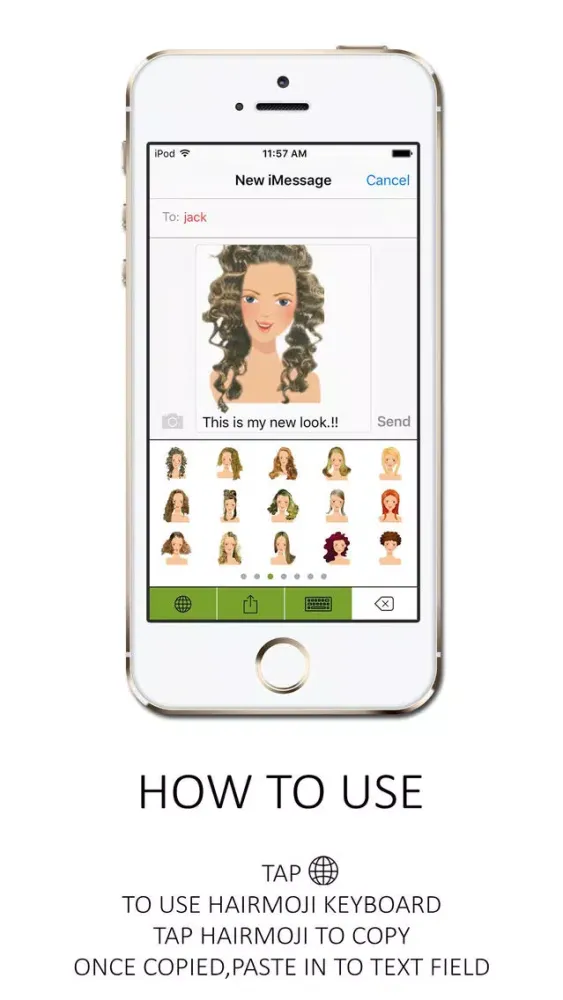 Capturas de pantalla de HairMoji - The Best Hair Styles Salon
