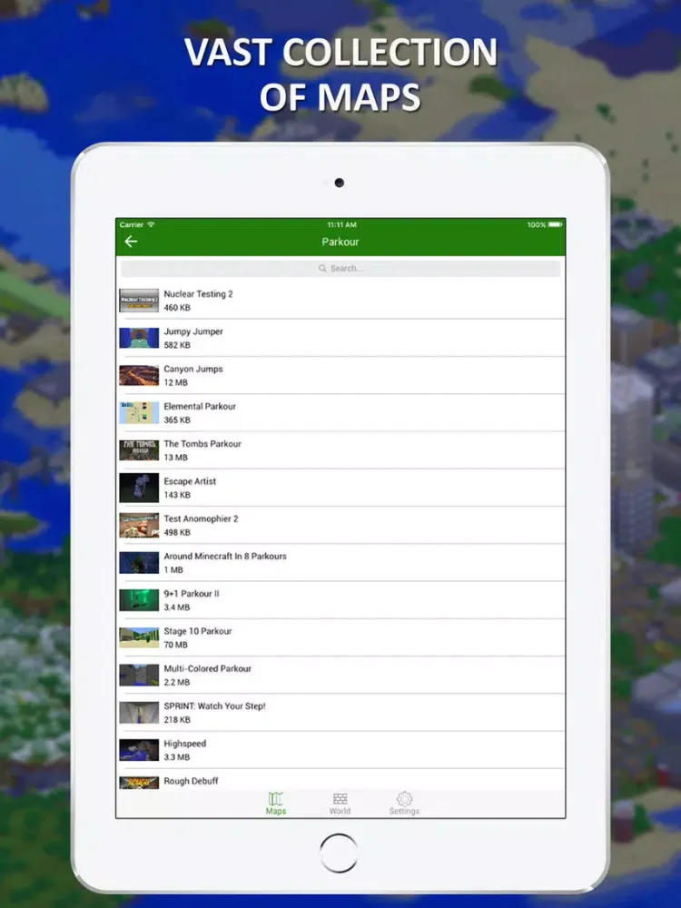 Maps & World Lite for Minecraft PC - Ultimate Collection for 2016 iPad  Screenshots