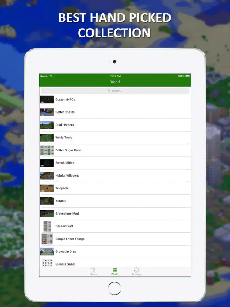 Maps & World Lite for Minecraft PC - Ultimate Collection for 2016 iPad  Screenshots