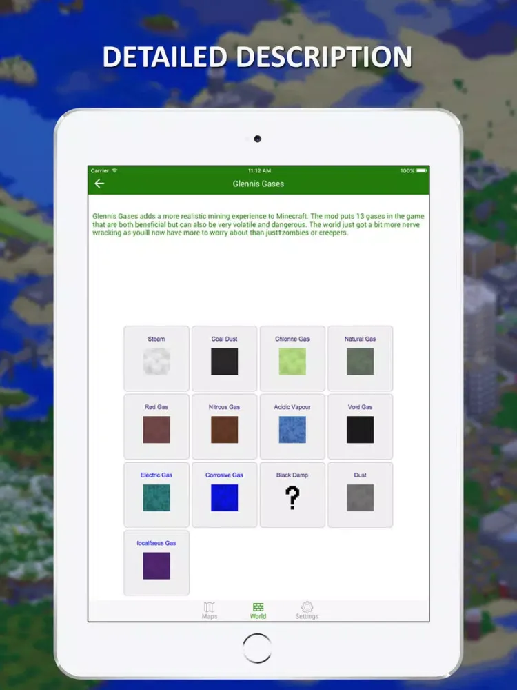 Maps & World Lite for Minecraft PC - Ultimate Collection for 2016 iPad  Screenshots