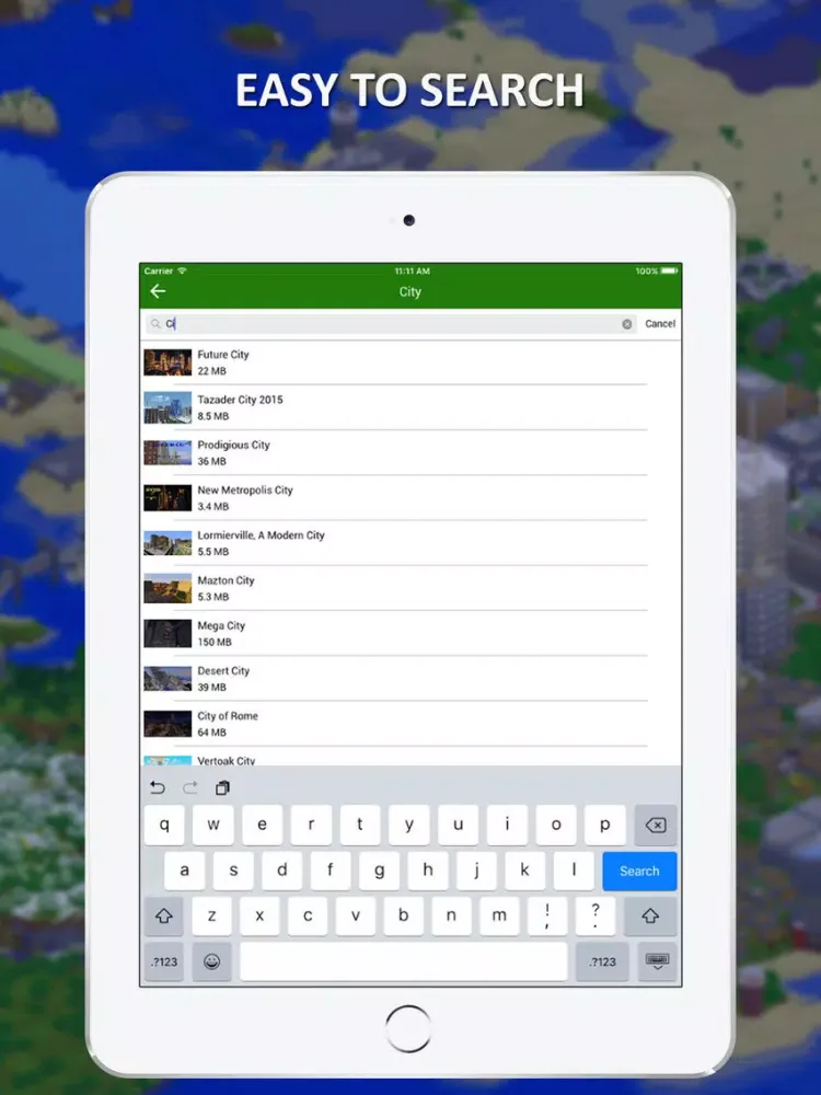 Maps & World Lite for Minecraft PC - Ultimate Collection for 2016 iPad  Screenshots