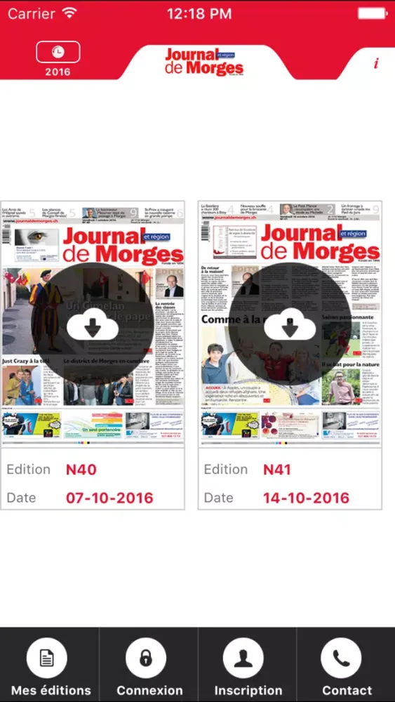 Journal de Morges Screenshots