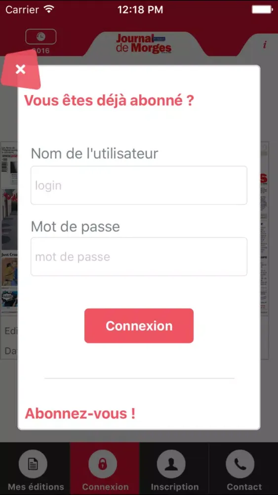 Journal de Morges Screenshots