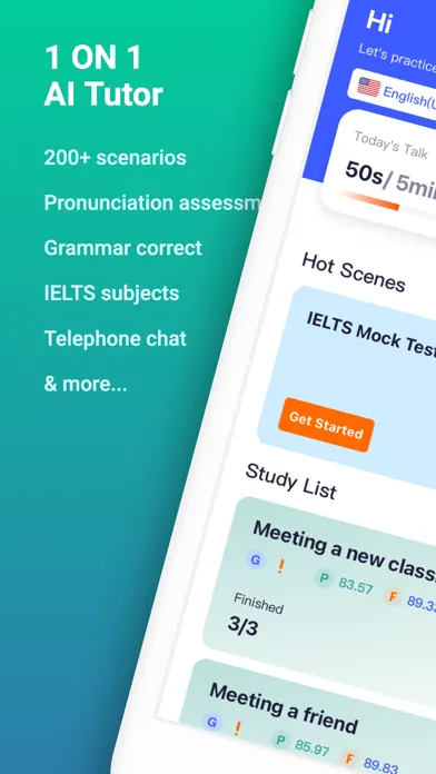 Zrzuty ekranu Sky Lingo - Your AI Tutor