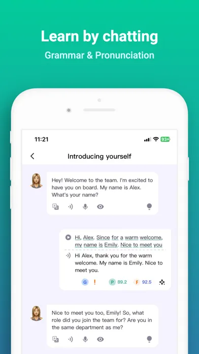 Zrzuty ekranu Sky Lingo - Your AI Tutor
