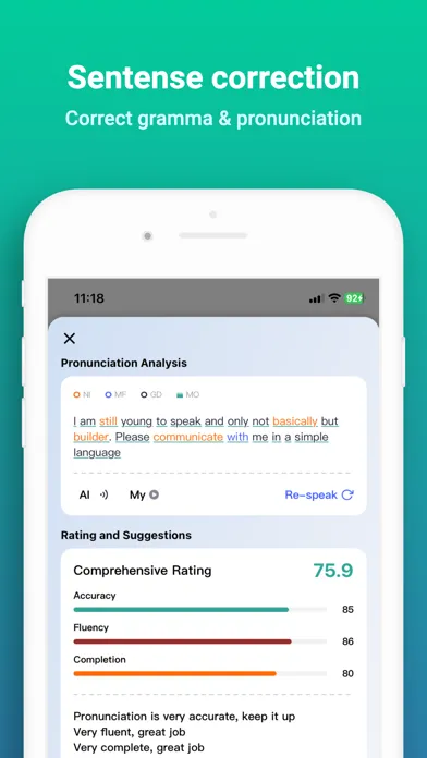 Zrzuty ekranu Sky Lingo - Your AI Tutor