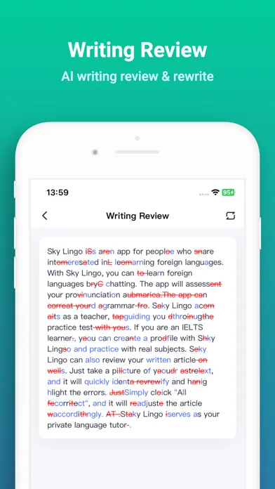 Zrzuty ekranu Sky Lingo - Your AI Tutor