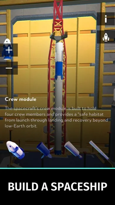 Rocket Ship: Spaceship builder Ekran Görüntüleri