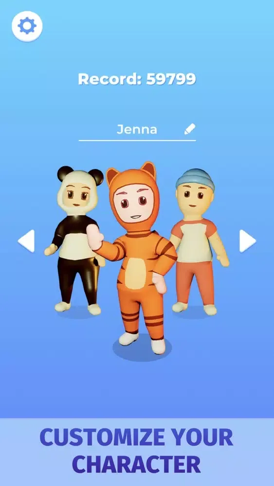 Ảnh chụp màn hình của Typing Runner — Fun Word Quiz