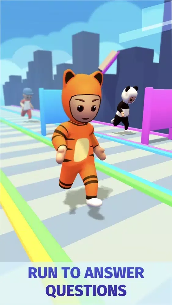 Ảnh chụp màn hình của Typing Runner — Fun Word Quiz