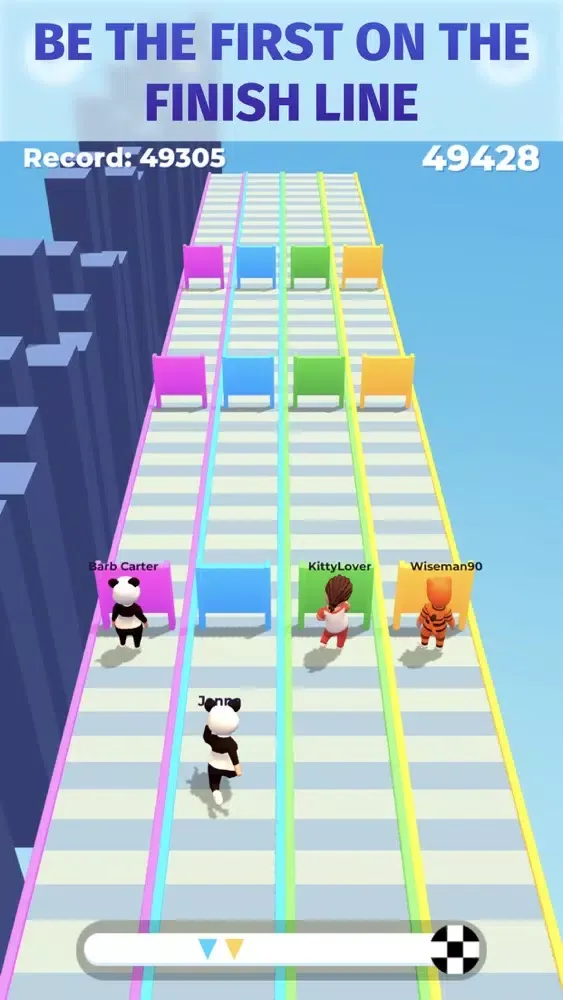 Ảnh chụp màn hình của Typing Runner — Fun Word Quiz