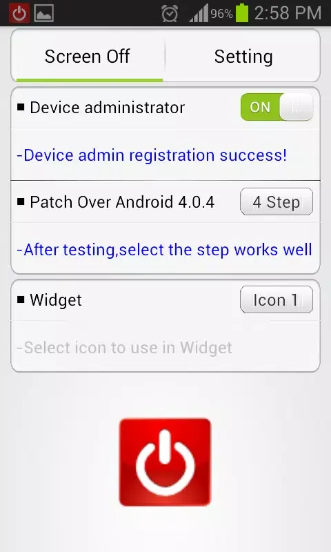 Screen Off and Lock Anywhere Screenshots