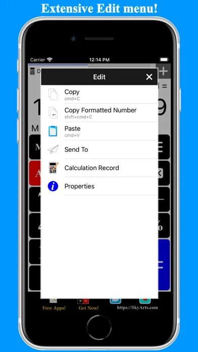 Capturas de pantalla de NeoCalcs Lite - Calculator