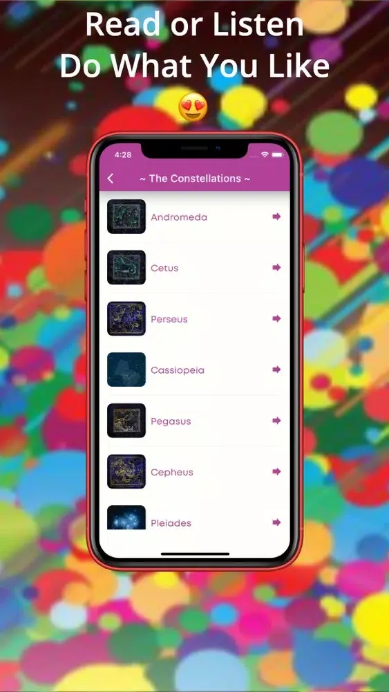 Capturas de pantalla de Greek Constellations : Audible