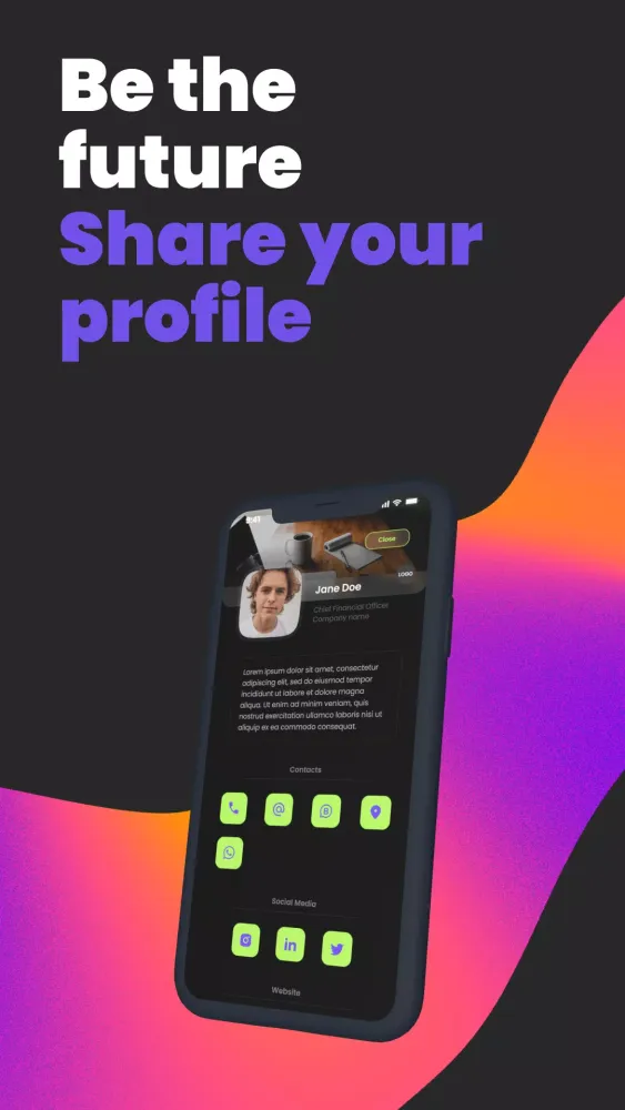 Capturas de tela do Xcard