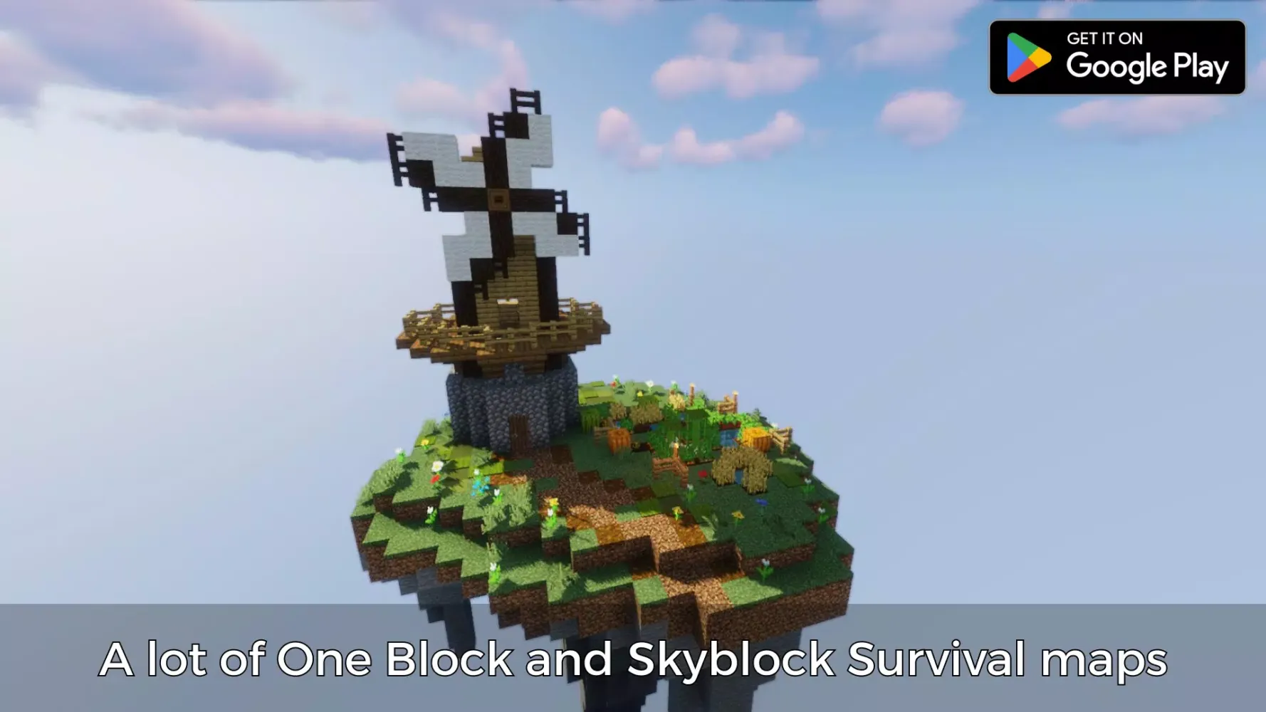 One Chunk: Sky Block for MCPE Screenshots