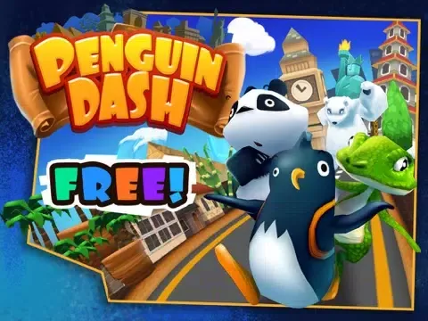 Penguin Dash iPad  स्क्रीनशॉट