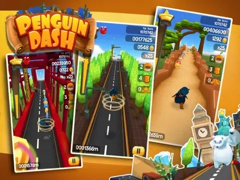 Penguin Dash iPad  स्क्रीनशॉट