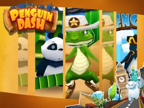Penguin Dash iPad  स्क्रीनशॉट