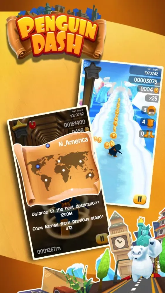 Penguin Dash स्क्रीनशॉट