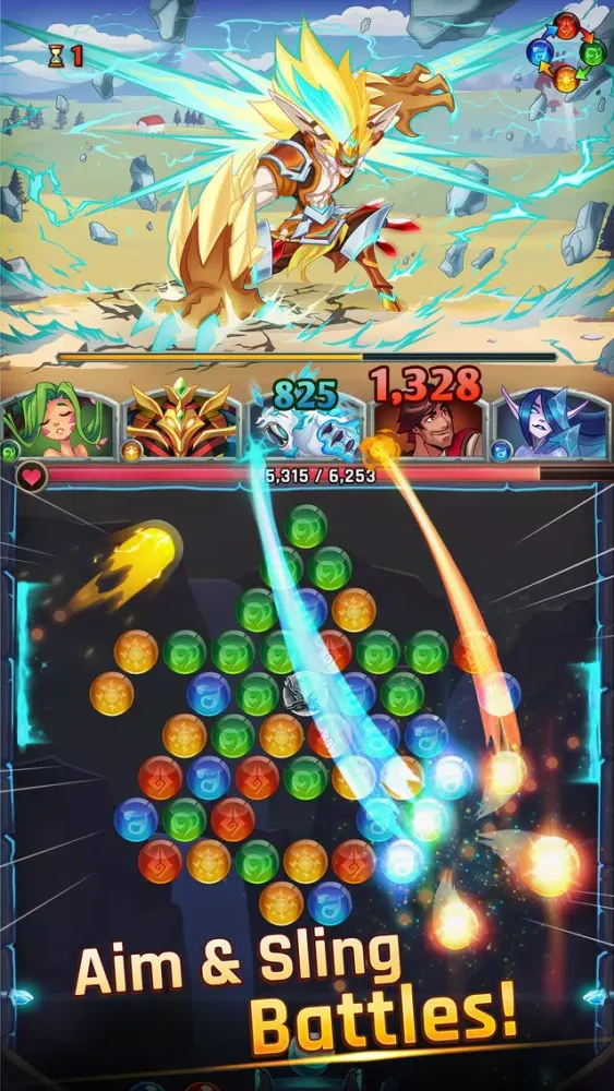 ภาพหน้าจอของ LightSlinger Heroes