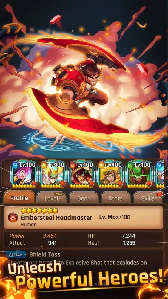 ภาพหน้าจอของ LightSlinger Heroes