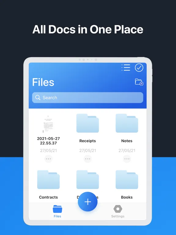 SuperScan - Scan Photos to PDF iPad  स्क्रीनशॉट