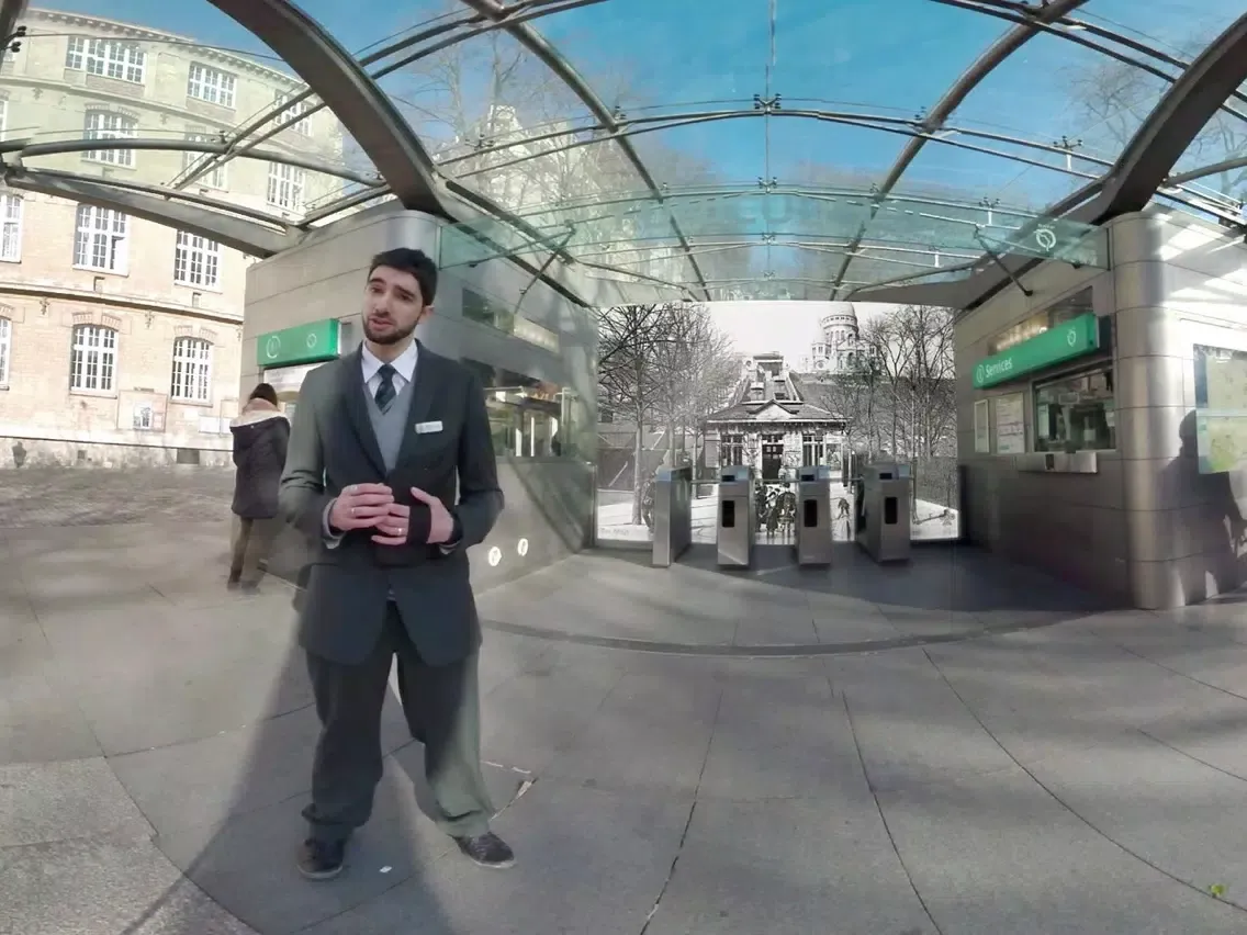 تصاویر Montmartre 360° - RATP iPad 