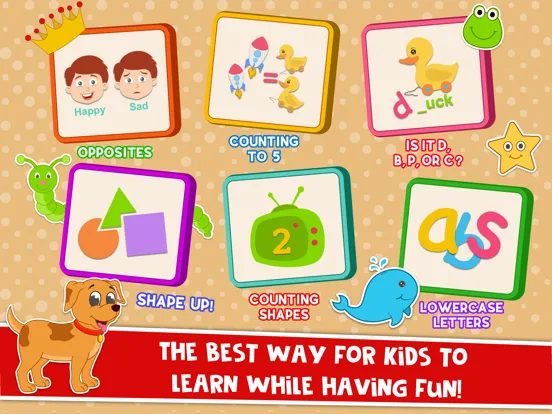Tiny Learner Kids Learning App iPad 應用截圖