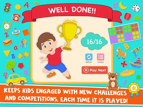Tiny Learner Kids Learning App iPad 應用截圖