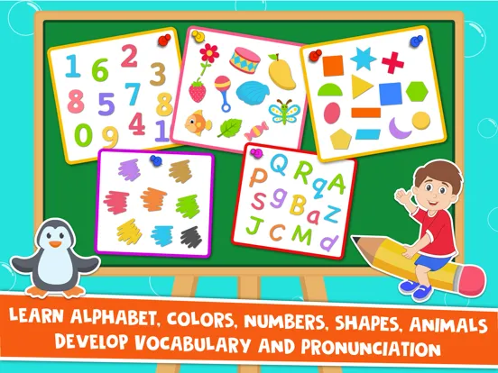 Tiny Learner Kids Learning App iPad 應用截圖