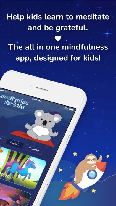 Capturas de tela do Meditation for Kids: Rest Well