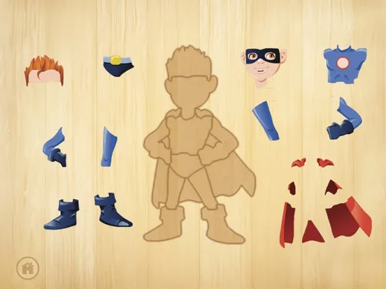 Baby Superhero Jigsaw Puzzle iPad  سکرین شاٹس