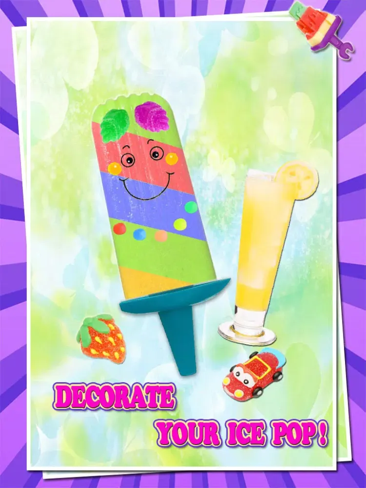 Capturas de pantalla de Make Ice Pops iPad 