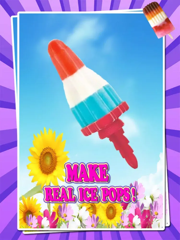 Capturas de pantalla de Make Ice Pops iPad 