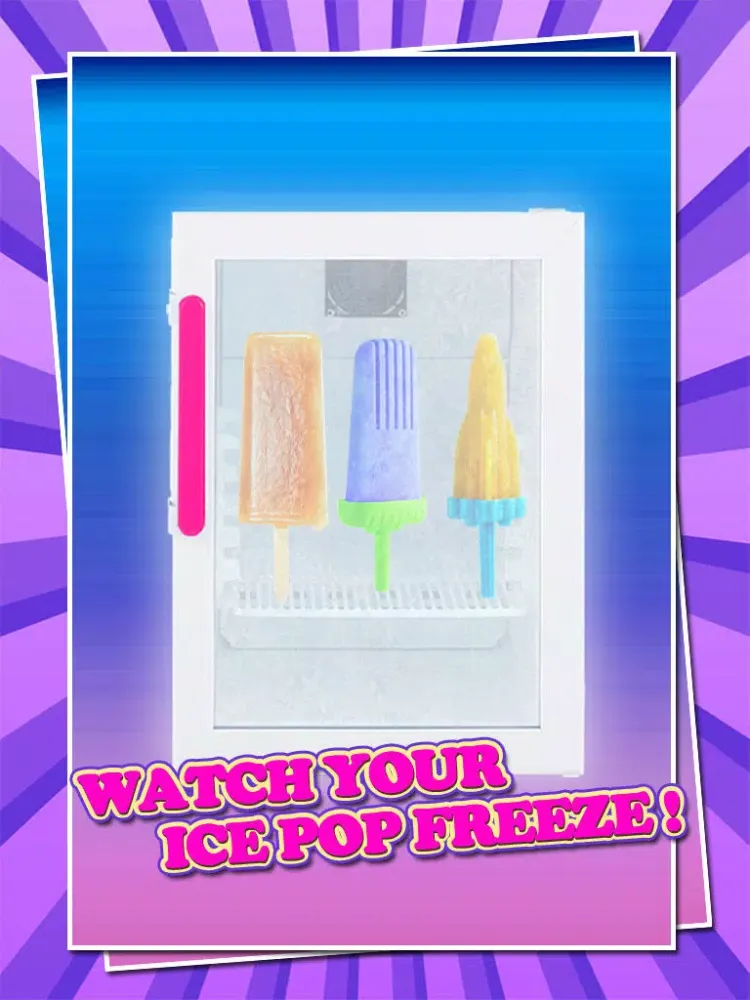 Capturas de pantalla de Make Ice Pops iPad 