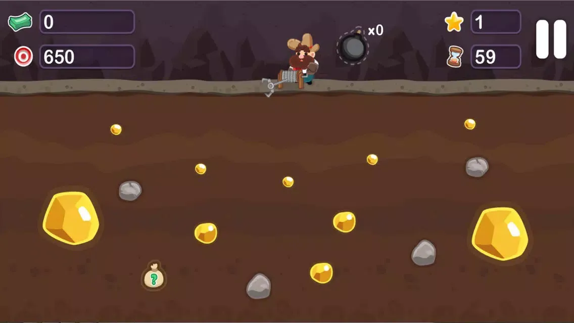 Capturas de tela do Classic Miner Tom - a Gold Puzzle Game