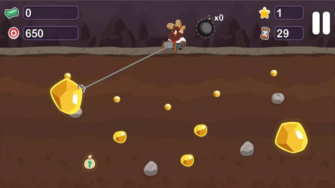 Capturas de tela do Classic Miner Tom - a Gold Puzzle Game