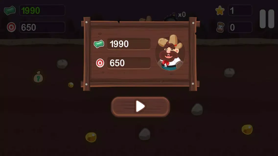 Capturas de tela do Classic Miner Tom - a Gold Puzzle Game