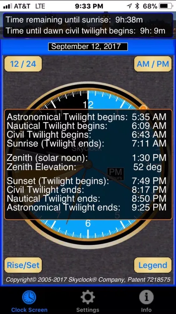 Skyclock 2.2 스크린샷