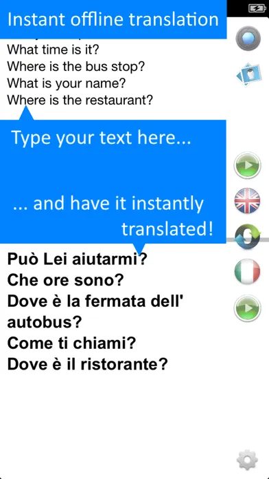 Offline Translator: Italian Screenshots
