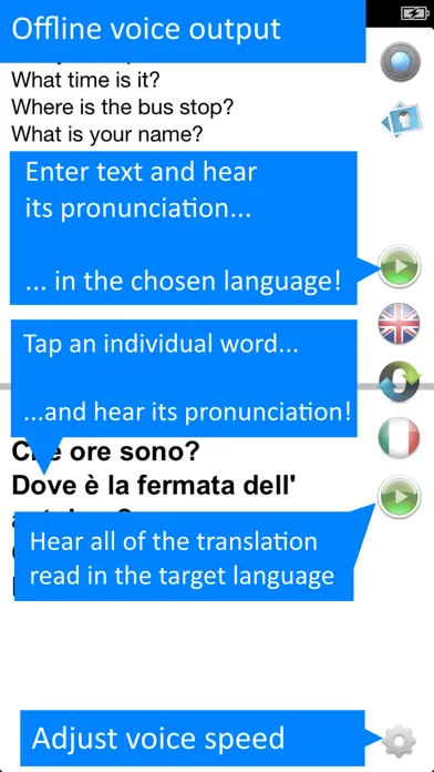 Offline Translator: Italian Screenshots
