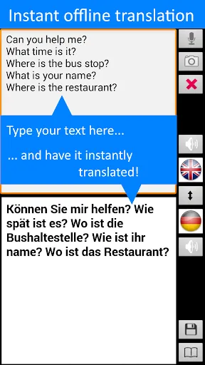 Offline Translator: German应用截图
