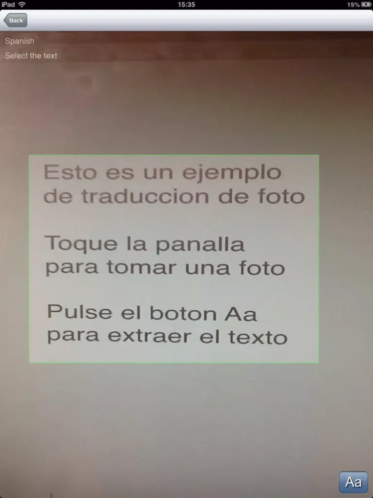 Es-Bg Offline Photo Translator with Voice iPad  Screenshots