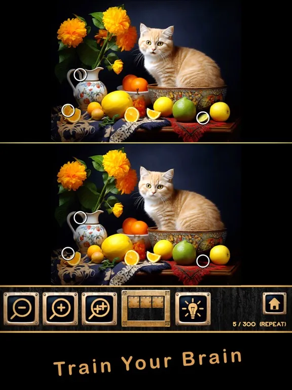Find Differences AI Challenge iPad  スクリーンショット