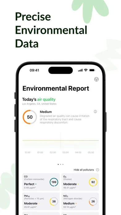 Ảnh chụp màn hình của Skyee - Environmental Report