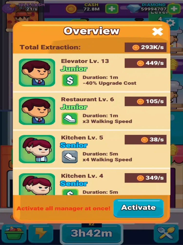 صور Idle Restaurant Master iPad 