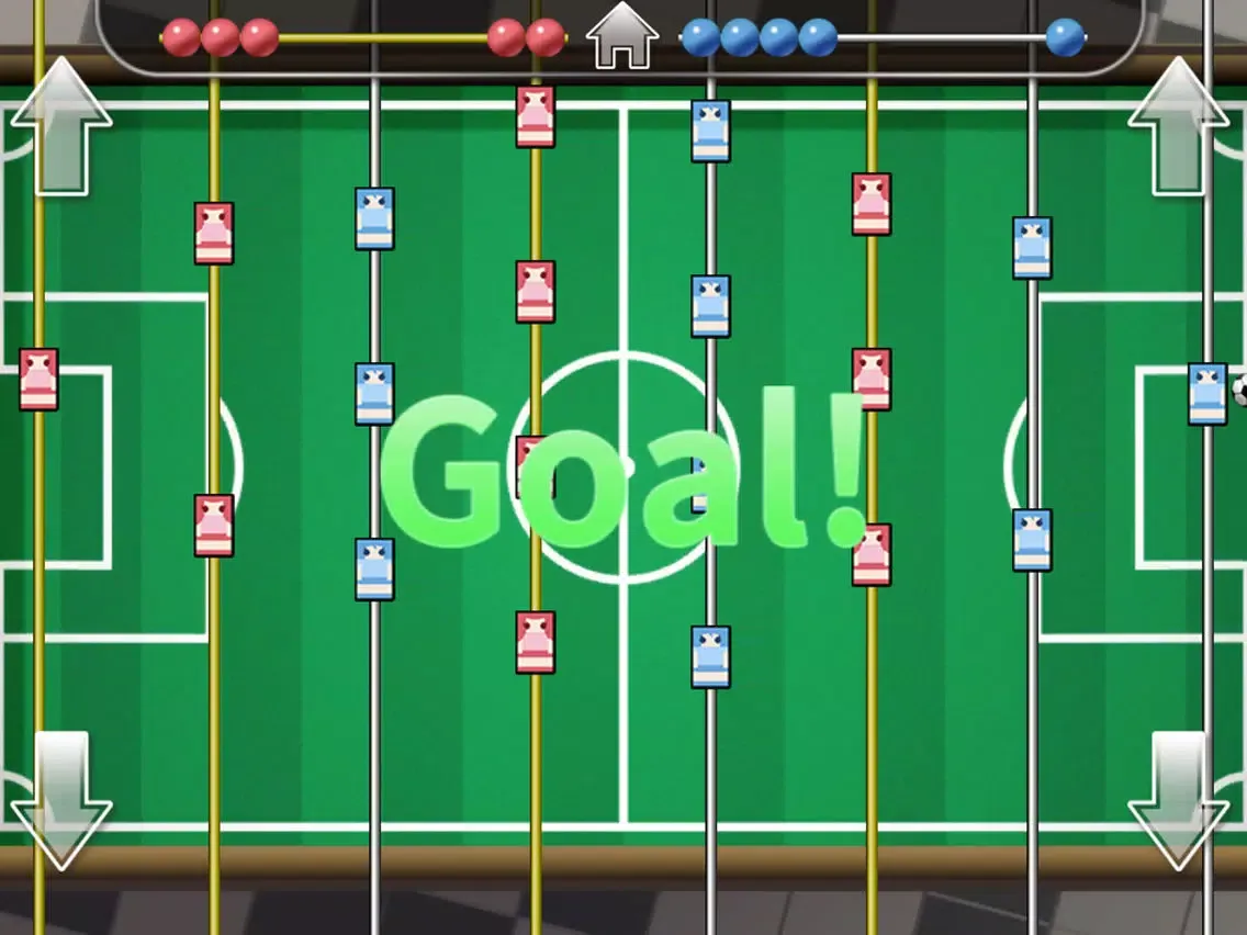 Zrzuty ekranu Girls Foosball iPad 