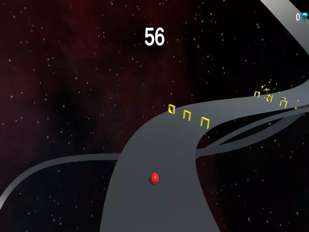 Tangkapan skrin SkyGame Transform Space Track iPad 
