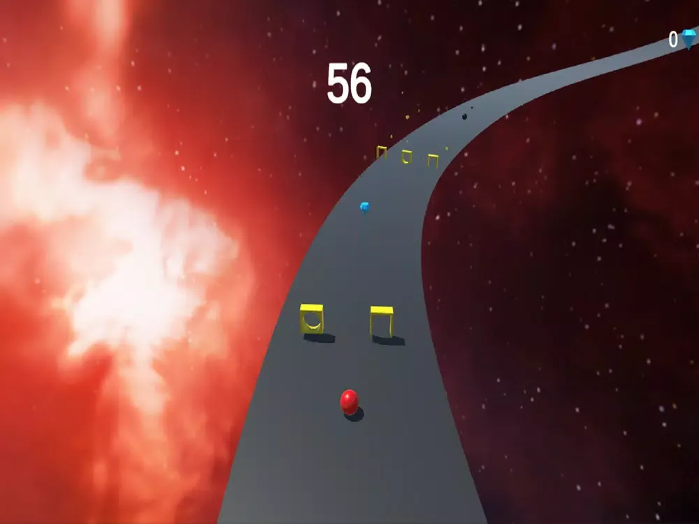 Tangkapan skrin SkyGame Transform Space Track iPad 